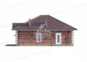 Проект жилого одноэтажного дома с площадью до 100 кв м - LK-318